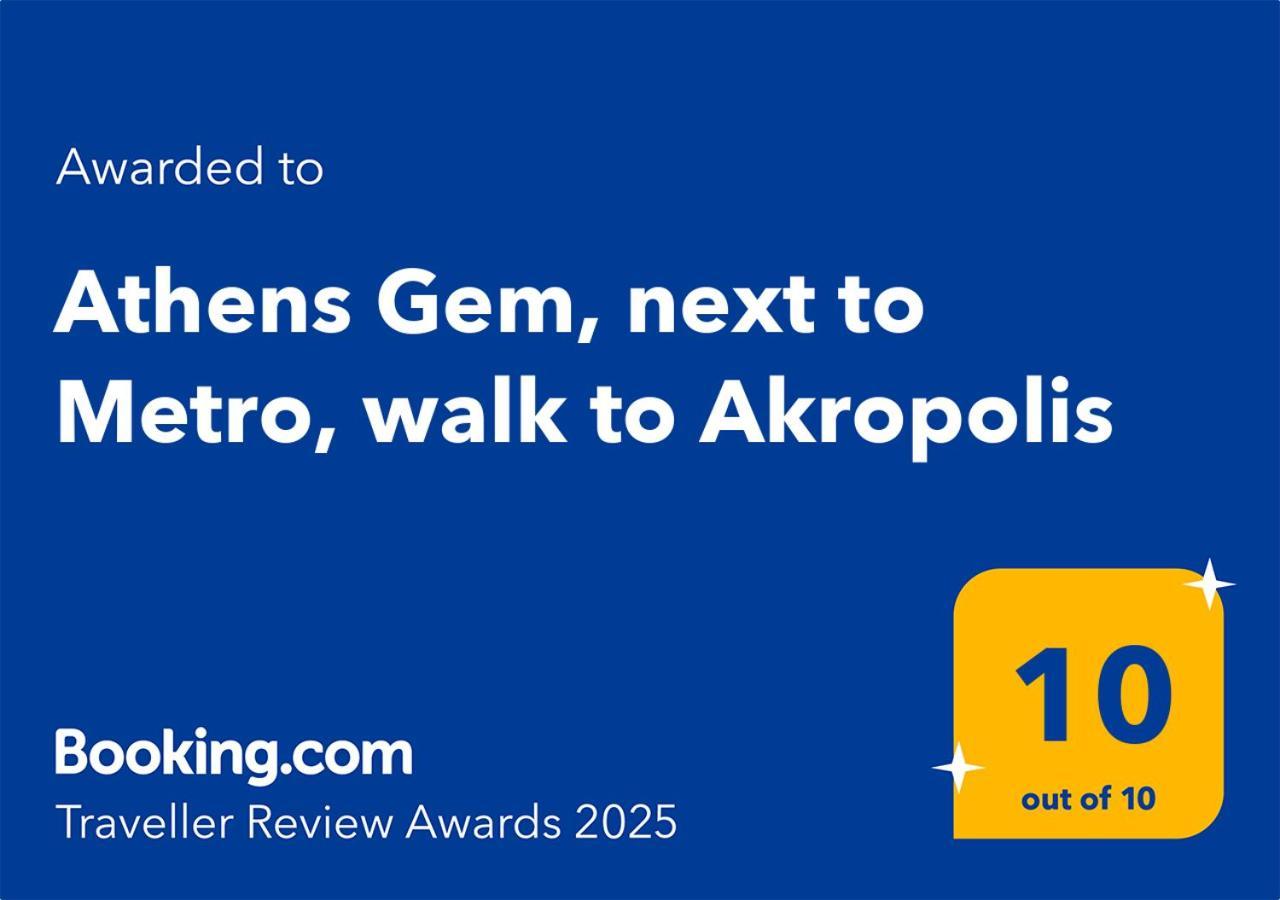 Athens Gem, Next To Metro, Walk To Akropolis Esterno foto